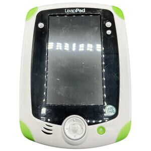 🎮LeapFrog LeapPad Tablet Neon Green w Case Retro 2010s Kids Tech Set no charger